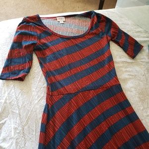 Red & Blue LuLaRoe Dress